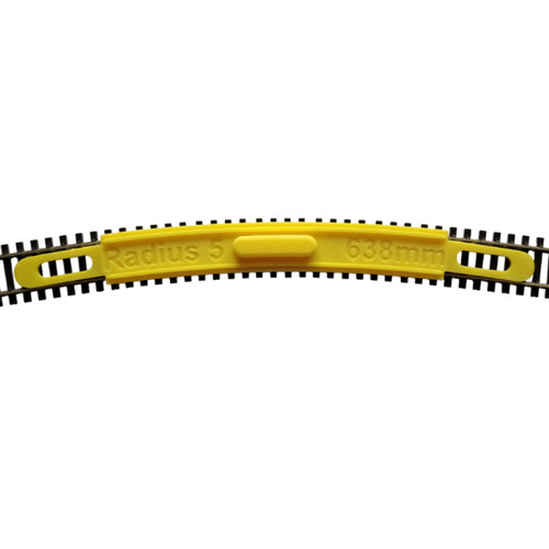 5th radius curve gauge - ho/oo,