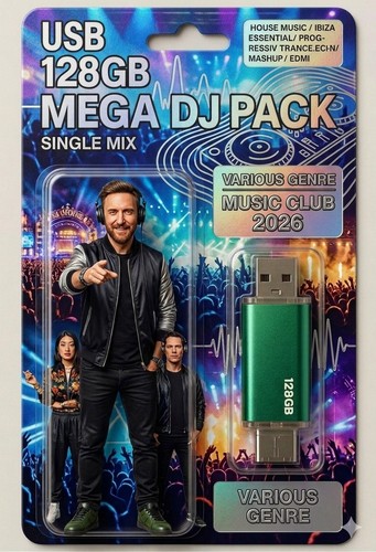 Music pack usb - pack, 128gb