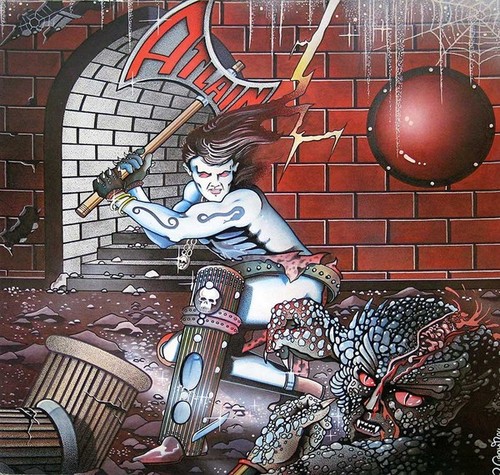 Atlain living the dark - atlain, cd