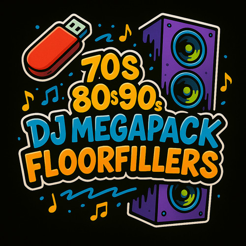 70s 80s 90s floorfiller usb - 70s,